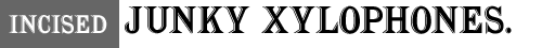 sample text setting of Spike Incised